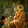 Buddha and followers