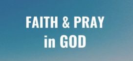 FAITH &PRAY IN GOD